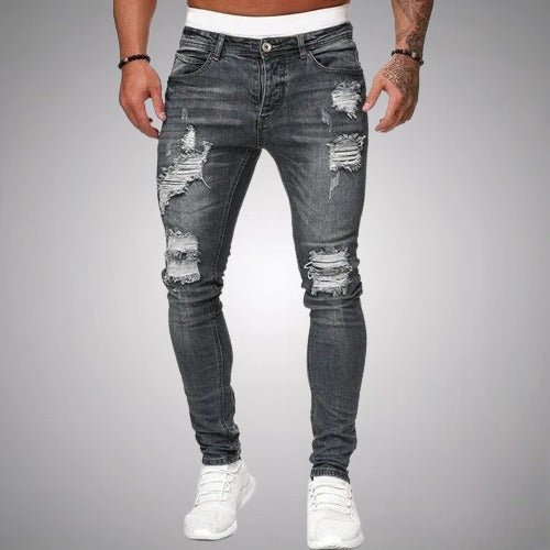 Herren Ripped Jeans 4