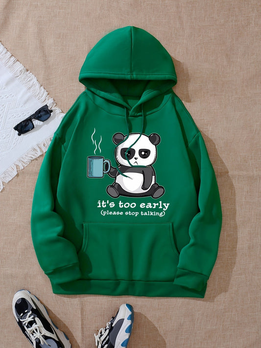 Lässiger Pullover Fleece Hoodie mit Kapuze für Damen | Perfekt für Freizeit 1