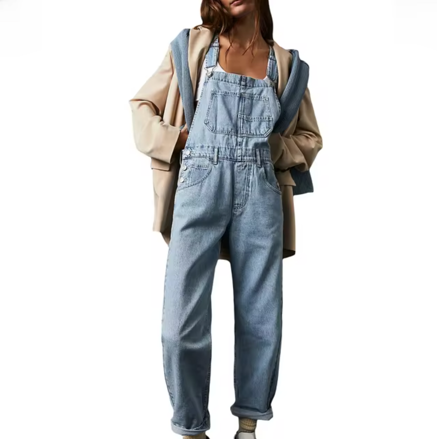 Shaira – Lockerer Jeans-Overall 3