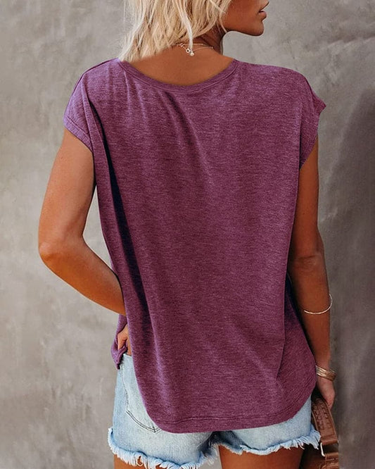 Tanja - V-Ausschnitt Shirt 1