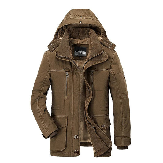 Warme und dicke Winterjacke für Herren 1