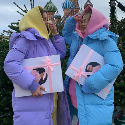 Abigail | lange wattierte winterjacke 3