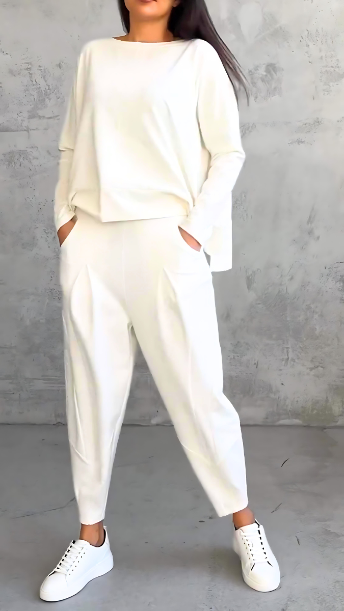 Adrianne - Langarm und Hosenset 0