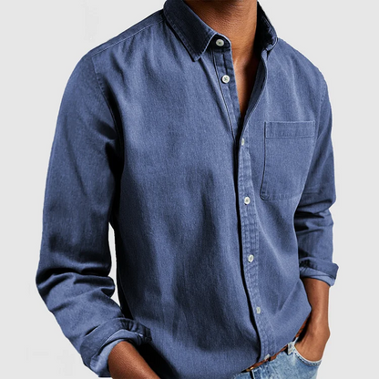 Alex Casual Shirt – Lässiges Langarmhemd aus 100% Baumwolle für Alltag & Business-Casual 2