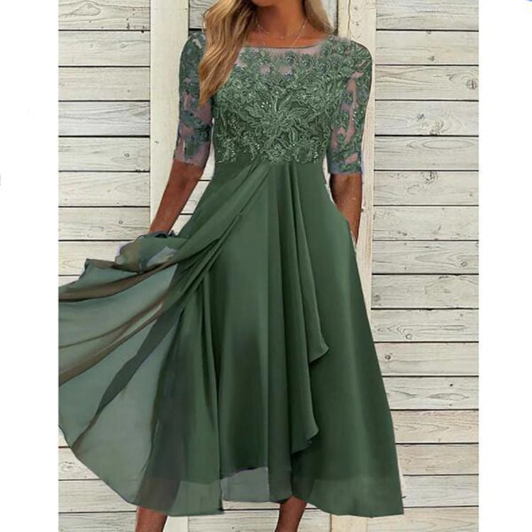 Callidora - Kleid - Schick - Vielseitigs Design - Ideal für Frühlingszyt für Damen 7