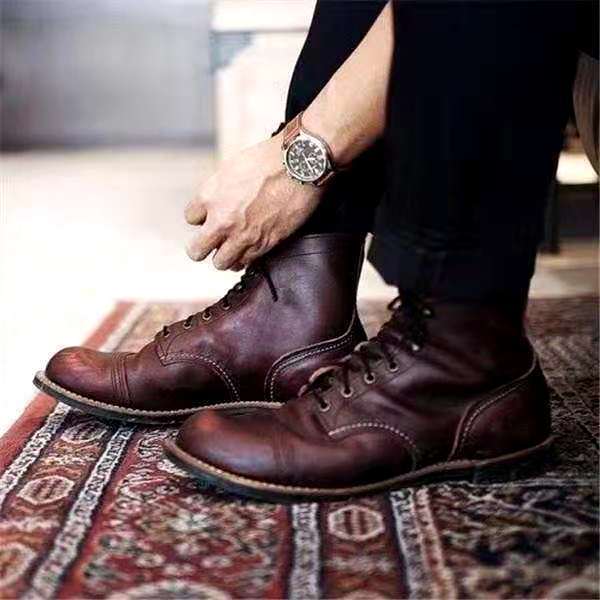 David – retro schnürstiefel für herren 2