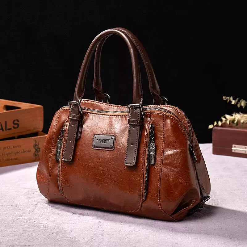Eira | Damen Vintage Ledertasche 1