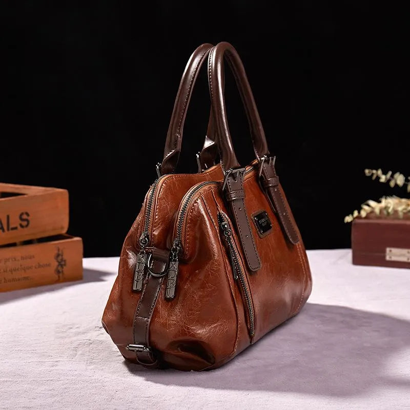 Eira | Damen Vintage Ledertasche 2