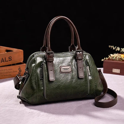 Eira | Damen Vintage Ledertasche 8