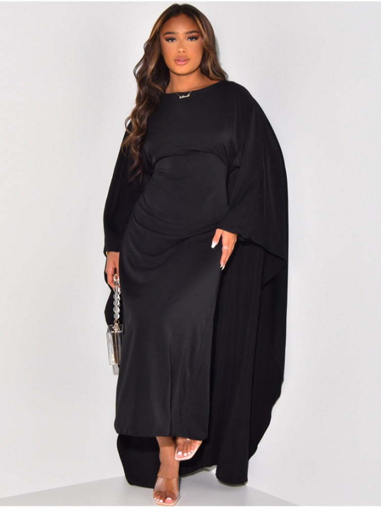 Elegantes Damen Abaya-Kleid mit weitem Schnitt – Maxi-Länge & fließender Stoff 1