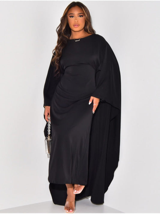 Elegantes Damen Abaya-Kleid mit weitem Schnitt – Maxi-Länge & fließender Stoff 1