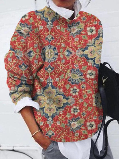 Elle - Eleganter Pullover mit Druck 1