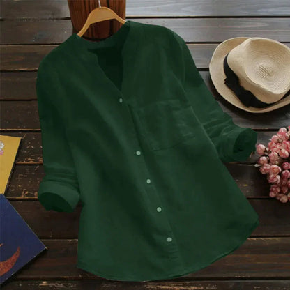 Flynn's Leinen-Baumwoll-Mischung Freizeithemd 5