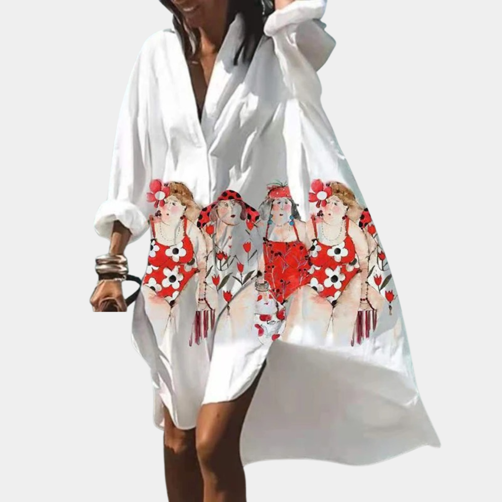 Grace - Kurzes Kleid - Lässig - Luxuriöses Material - Ideal für den Sommer für Damen 2