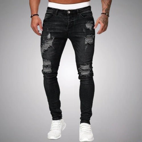 Herren Ripped Jeans 0