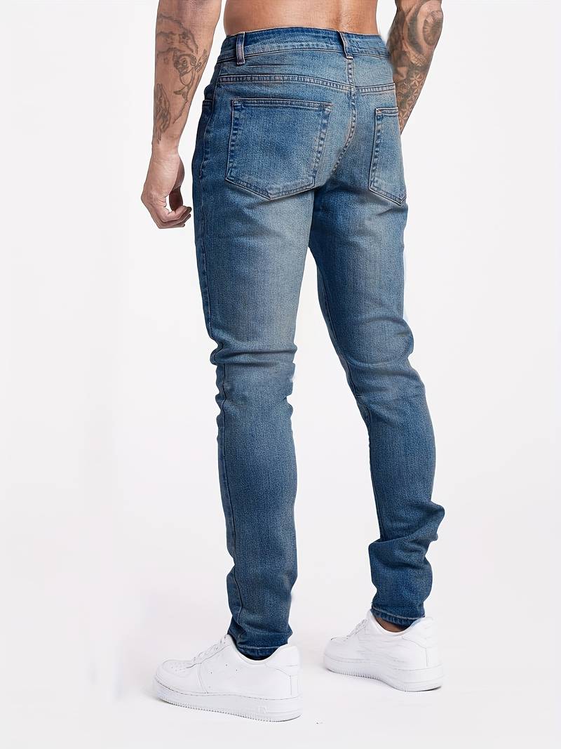 Hugh | Stilvolle lässige Denim Jeans für Männer 2