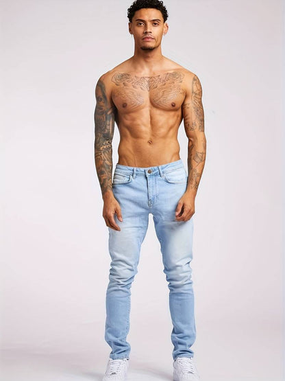 Hugh | Stilvolle lässige Denim Jeans für Männer 3