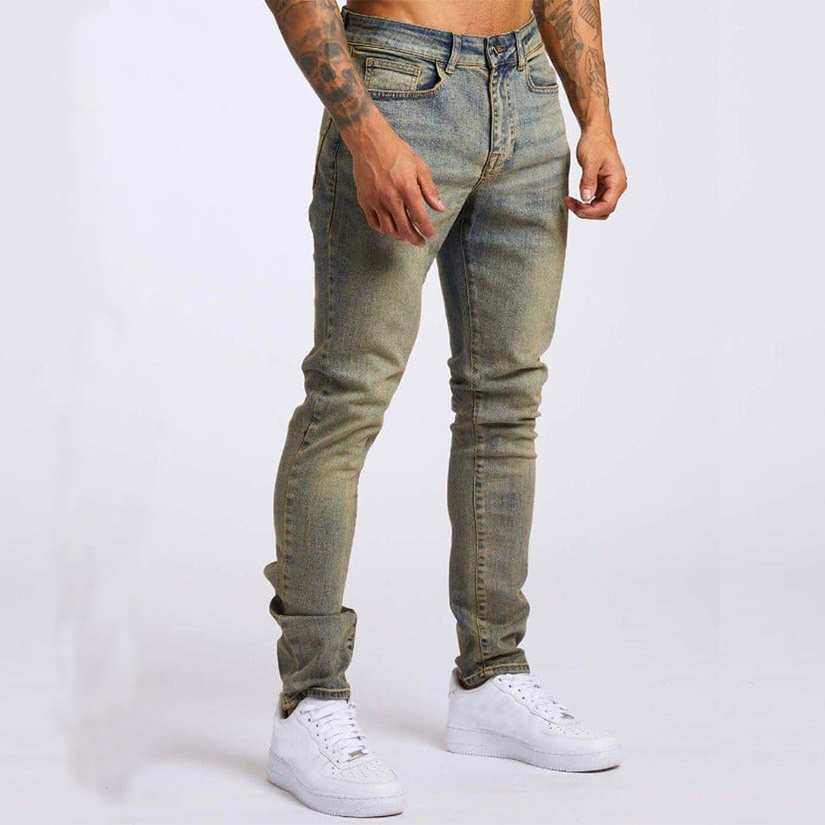 Hugh | Stilvolle lässige Denim Jeans für Männer 6