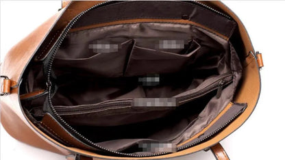 Jamie | Damen Vintage Leder Umhängetasche 6