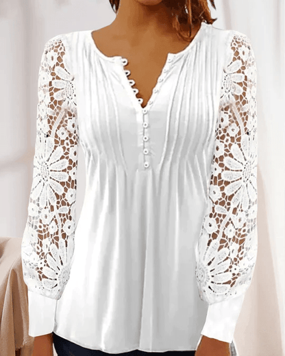 Jeanne - Elegante Bluse mit langen Ärmeln 1