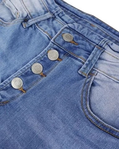 Josette - Damen Schlaghosen - Lässig - Denim - Gelegentlicher Täglicher Gebrauch 6