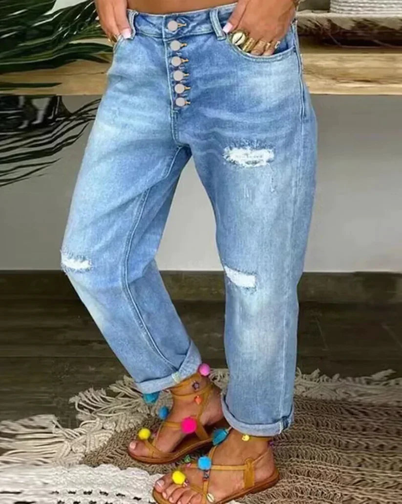 Joy – schöne jeanshose für den frühling 0
