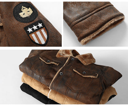 Kirby - Herren Winter Hero Lederjacke 7