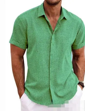 Kurzärmeliges Hawaiihemd Herren | Manfred 4