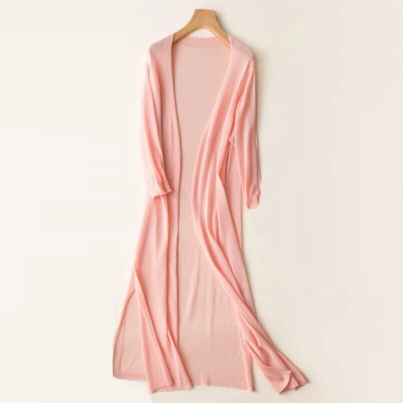 Langer strick  cardigan - alyssa 6