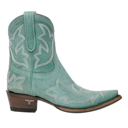 Lina - Bestickte Cowboystiefel aus Leder 4