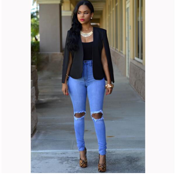 Mantel Cape Blazer 2