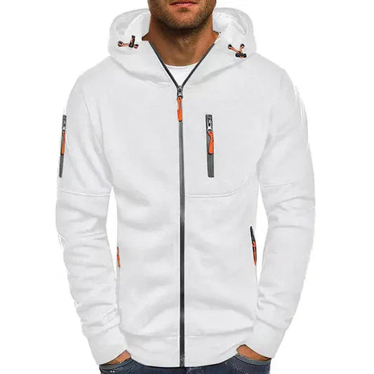 Oliver - stilvolle tech fleece jacke für herren 1