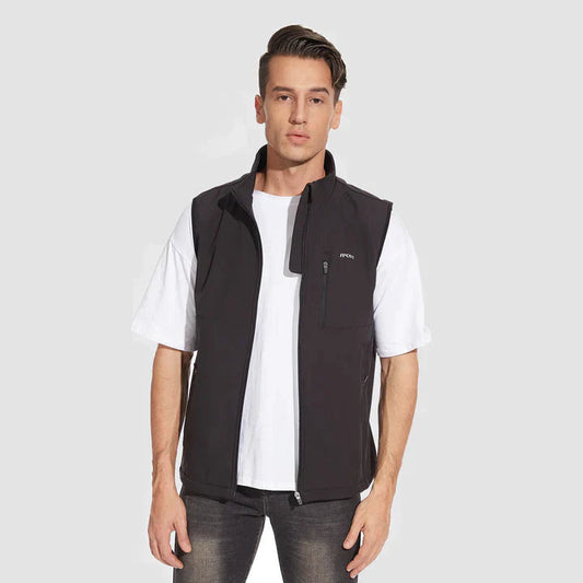 Oliver – leichte ärmellose jacke für herren 0