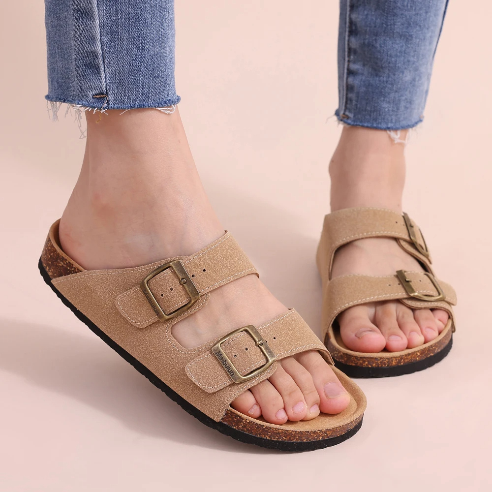 Orthopädische Sandalen mit Korkfußbett 2