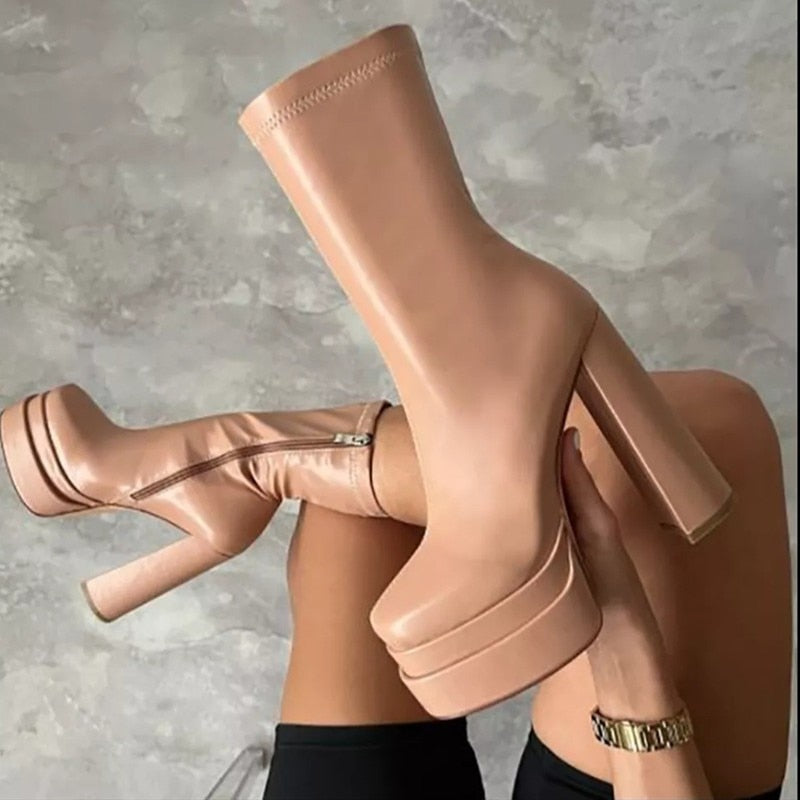 Plateau Stiefeletten 0