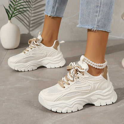Stylische Mesh-Chunky Sneakers für Damen | Perfekt für den Alltag 2
