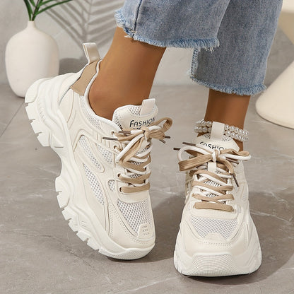 Stylische Mesh-Chunky Sneakers für Damen | Perfekt für den Alltag 3