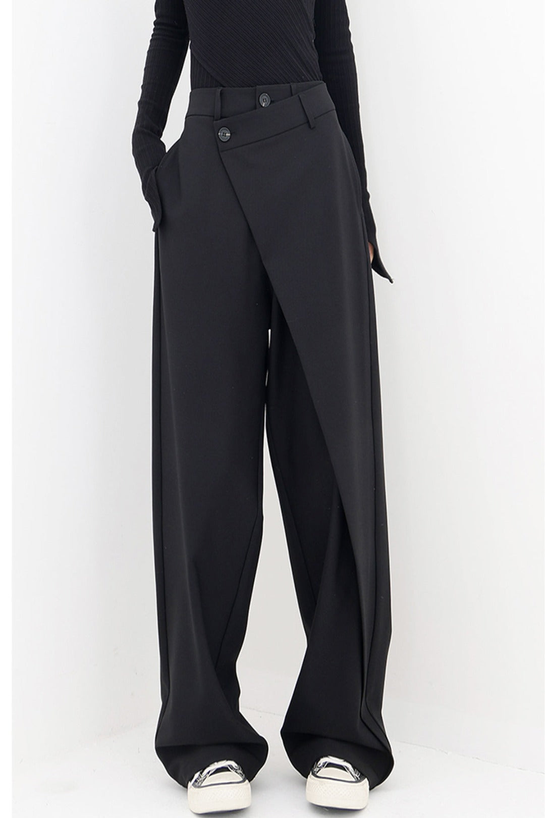 Theda - ASYMMETRISCHE BAGGY-HOSE 0