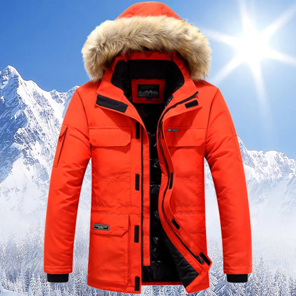 Tom - Winterjacke mit fellkapuze 3