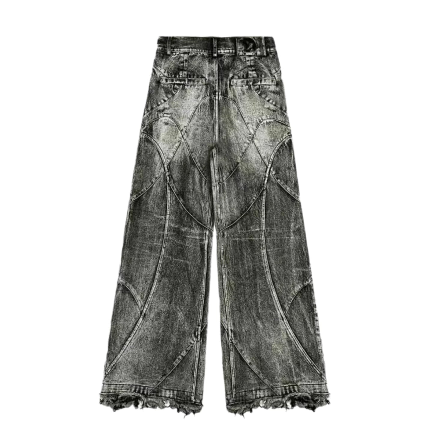 Vintage Hip Hop Baggy Jeans für Herren 0