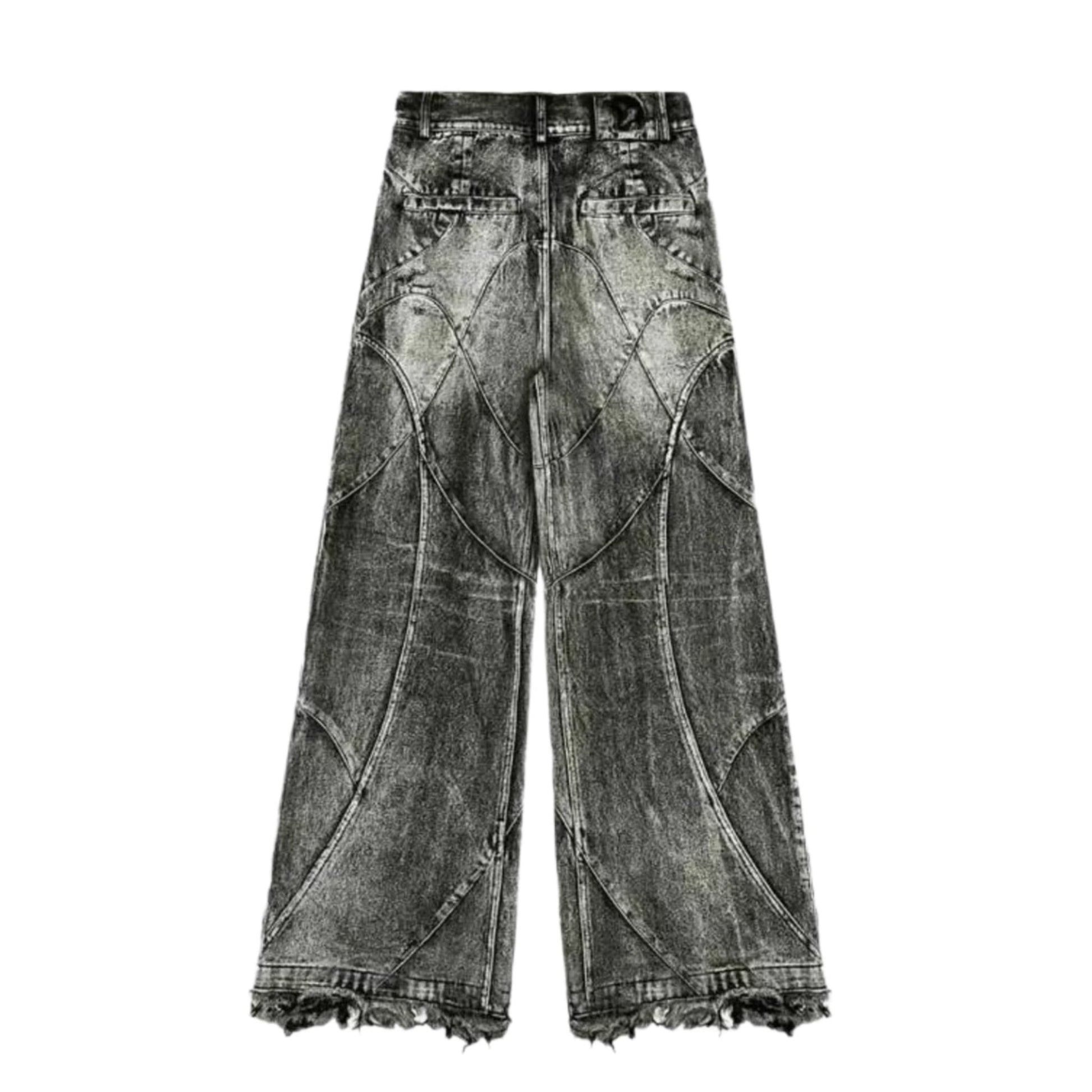 Vintage Hip Hop Baggy Jeans für Herren 0