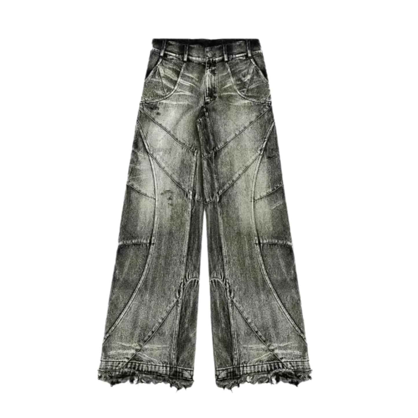 Vintage Hip Hop Baggy Jeans für Herren 1