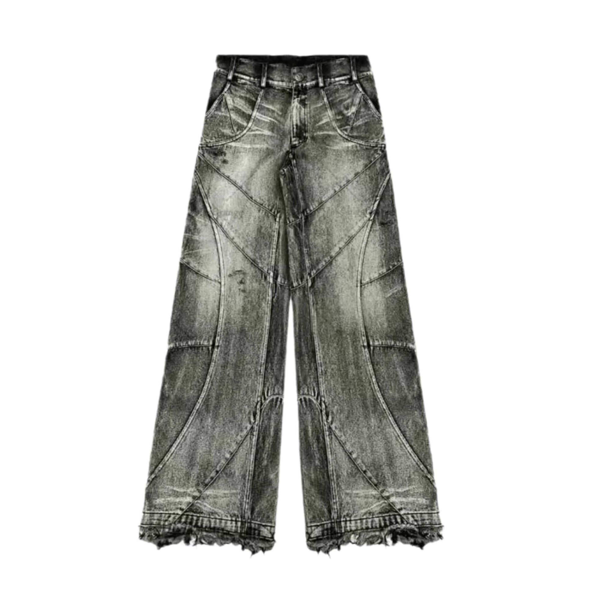 Vintage Hip Hop Baggy Jeans für Herren 1