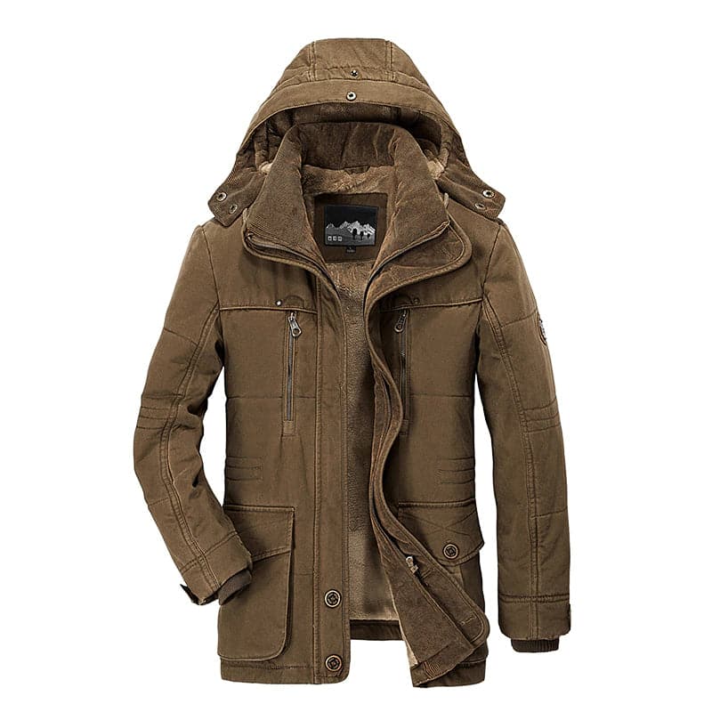 Warme und dicke Winterjacke für Herren 1